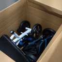 Knee ScooterKnee Scooter for Adults for Foot SurgeryKnee Walker for Foot Injuries Compact Crutch Alternative with Dual Braking System (Blue)