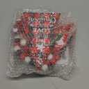 Christmas Tiered Tray Decor 8 PCS Xmas Decorations Indoor - Believe Merry Christmas Table Decor Wooden Signs - Xmas Farmhouse Decor 3 Tier or 2 Tier for Home Room Kitchen Mantel Holiday (Red & Black Buffalo Plaid)