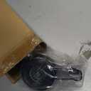 Suction Cup Towel Bar, Adhesive with 2 Hooks for Shower Wall, 11.8 Inches Suction Cup Towel Holder, Removable Shower, ABS Bathroom Towel Holder, Towel Bar with Hooks for Bathroom and Kitchen (Grey)