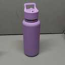 Simple Modern Water Bottle with Straw and Chug Lid Vacuum Insulated Stainless Steel Metal Thermos Bottles | Reusable Leak Proof BPA-Free Flask for Sports, Gym | Summit Collection | 32oz, Lavender Mist