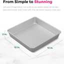 Wilton 2105-8213 Performance Pans 12 Inch Cake Pan, Square