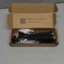 Aureday Phone Tripod, Flexible Tripod for iPhone and Android Cell Phone, Come with Wireless Remote and Clip for Video Recording/Vlogging/Selfie (Black)