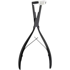 Tape in Hair Extensions Plier Black Stainless Steel Flat Surface Sealing Hair Extension Tools for Women Hair Extension Tools (Black)