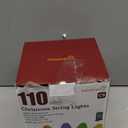 C9-Christmas-Lights-Outdoor,88FT 110LED String Lights with 8 Lighting Mode,Waterproof Connectable UL Certified Warm White C9-Led-Christmas-Light-Decorations for House Yard Patio Roof Garden Decor