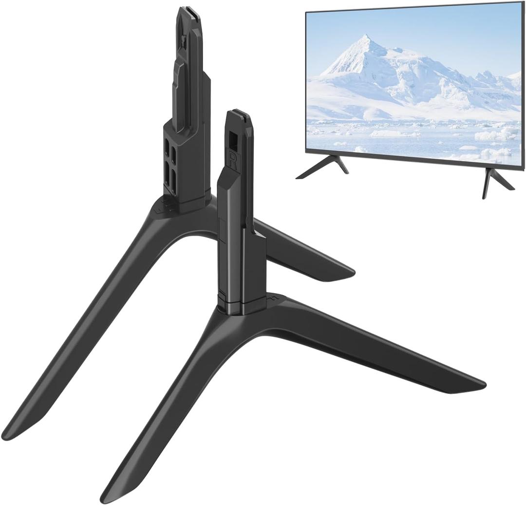 TV Legs for Samsung TV Stand Legs, Only for Samsung 43in UN43CU7000, UN43CU7000FXZC, UN43CU7000FXZA, UN43TU8000, UN43TU8200, UN43TU8000FXZA, UN43TU8000FXZC, UN43TU8200FXZA, Not for Other Models