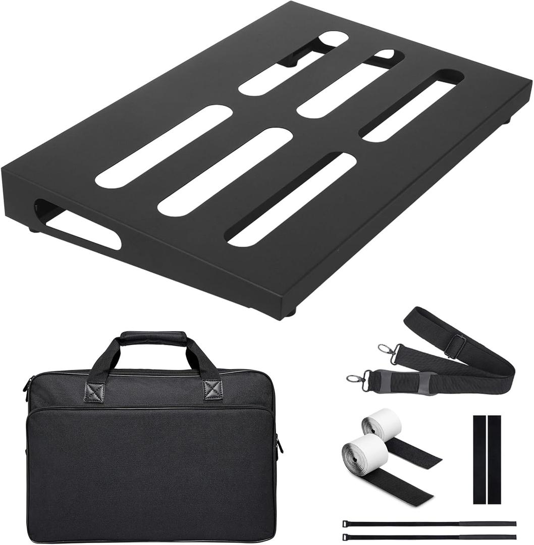 Guitar Pedal Board 18" x 11.8" with Carry Bag (SPB-18)