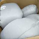 Momcozy Pregnancy Pillows with Cooling Cover, U-Shaped Full Body Maternity Pillow for Side Sleepers 57 Inch - Support for Back, Hip, Belly, Legs for Pregnant Women