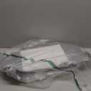 Woodoulogy Hanging Gift Wrapping Paper Storage, 48x24 (Extra Large) Grey Double-Sided Christmas Wrapper Bag Container, Oxford Long Craft Roll Organizer, Present Wrap Holder for Closet, Door