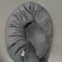 Travel Pillows,Airplane Pillow Neck Support with 3 Vibration Modes,Vibration Wrap Neck Massage,Battery Operated Adjustable Massage Pillow for Neck Pain Relief