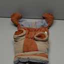 Kuoser Medium Dog Coat with Built-in Harness, Reflective Winter Jacket for Dogs - Brown M (M (PRIORITIZE BACK LENGTH: 14.6''))