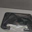 EcoNour 2 in 1 Car Steering Wheel Desk | Tray for Laptop Car Mount with Pen Holder | Desk Console for Car | Food Tray for Eating with Drinks Holder | Multipurpose Travel Car Accessories (Black)