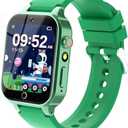 Kids Smart Watch Boys Gift for Age 6-10, 26 Games Touch Screen HD Video Music Player Learning Cards Audiostory Pedometer Educational Toys Birthday Gifts for Girls Ages 4 5 6 7 8 (The Watch Screen Is Scratched)