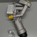 WEILEITE B46 B48 Upgrade Aluminum Engine Oil Cooler Filter Housing Fit For BMW X3 X4 220I 230I xDrive 320I 330E 330I GT 430I Gran Coupe 530E 530I 740E 2.0L 2016-2022 Replaces 11428596283 11428575211