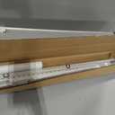 Tension Curtain Rod by EZFurni, 42-123 Inches, Heavy Duty Tension Rods for Windows, Adjustable Spring Loaded Curtain Rods No Drilling, Renter Friendly, Hold Up Blackout Curtains and Non Slip, White