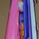 AOSPHYS Toddler Girl Basketball Hoop Indoor Outdoor  Height Adjustable 27.654 Inches (5 Slots), Kids Basketball Hoop with 3 Inflatable Balls & Pump, Safe Toddler Toys for 16 Year Old Boys Girls