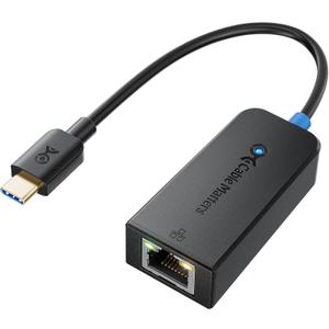 Cable Matters USB C to 2.5Gb Ethernet Adapter, USB-C to 2.5 Gigabit Ethernet, 2.5Gb USBC Network Adapter - Compatible with Thunderbolt 5/4 for MacBook, Not Work with Mac mini