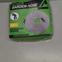 Garden Hose 50ft, Heavy Duty Stainless Steel Water Hose with 10 Functional Nozzles, No Kink, Lightweight and Flexible, Easy to Use and Store, Strong and Sturdy, Suitable for Yard and Lawn