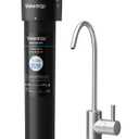 Waterdrop 15UB Under Sink Water Filter System, Reduces PFAS, PFOA/PFOS, Lead, Chlorine, Bad Taste & Odor, NSF/ANSI 42 Certified, Under Sink Water Filter with Faucet, 2 Years