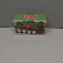 Christmas Gnome Ornaments, 4 Pack Christmas Tree Decorations Handmade Swedish Santa Gnomes Ornaments Lights Scandinavian Plush Elf Table Home Decor, Christmas Tree Hanging Decoration