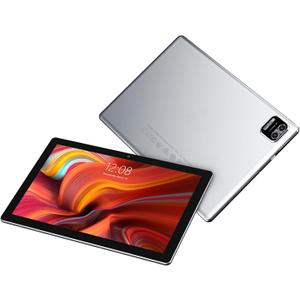 WeTap Tablet 10 inch Android Tablets Android 12 Tablet 3GB RAM 64GB ROM Quad-Core Processor Tablets (Silver)