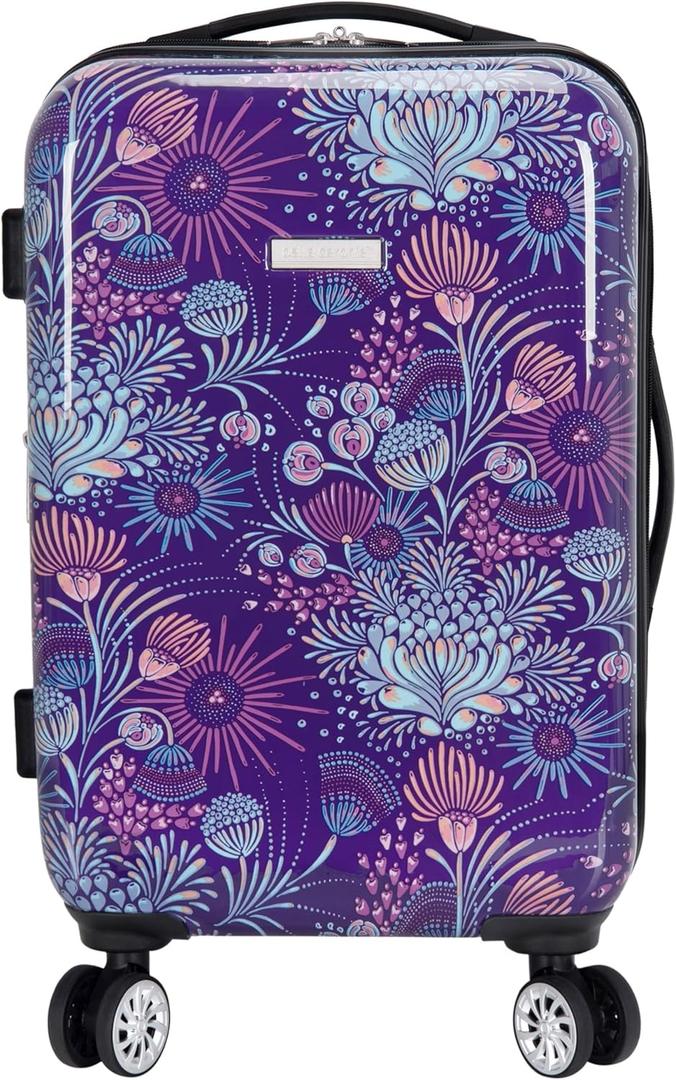 Travelers Club Unisex Bella Caronia Deluxe 20", 3 Piece, or 7 Piece Luggage & Travel Accessories Set Jardin