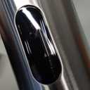 CIRCLE JOY Rechargeable Electric Salt and Pepper Grinder Set with Base, Automatic Stainless Steel Pepper Mill Grinders with 110ml Container, Adjustable Coarseness and White LED Light, Silver