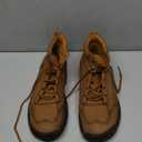 Mens Orthopedic Comfortable Handmade Boots Casual Mid Top Walking Driving Shoes Waterproof Arch Support Spacious Toe Box Outdoor Leather Shoes (Size 9, Brown)