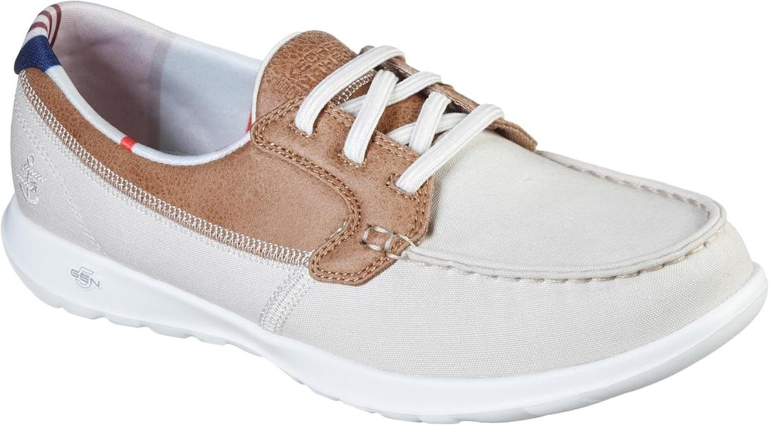 Skechers Womens Go Walk Lite - 136070 (8, Natural)
