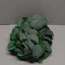 CQURE 16Pcs Eucalyptus Garland, Artificial Eucalyptus Leaves Table Greenery Garland Wreath Vines for Wedding Party Table Fireplace Bedroom Wall Room Decor