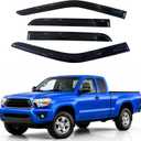 Window Visors Rain Guards for 2005-2015 Toyota Tacoma Access/Extended Cab