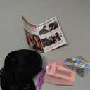 BUPPLER Halo Hair Extensions 20 Inch Invisible Wire Hair Extensions Adjustable Long Wavy Hairpiece Synthetic Upgrade 4 Secure Clips in Hairpieces 20 Inch,Jet Black