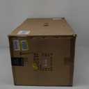 Rustic 12 Light Wagon Wheel Chandelier, Round Wood Pendant Light with Seeded Glass Shade, Rustic Light Fixtures for Dining Room Kitchen Island Foyer Entryway