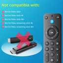 Replacement Voice Remote Control for Fire Stick/Amazon Toshiba Insignia Fire Smart TVs(1st/2nd/3rd Gen)