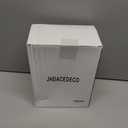 JHDACEDECO Decorative Ceramic Vase Set of 3, for Home and Office,White Black Brown Decorative vase for Pampas Grass&Dried Flowers