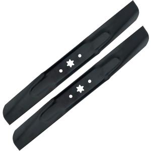 942-04308 942-04308A Mower Blades -2 Blades- High Lift fits for Troy BIlt Bronco Mustang Cub Cade RZT MTD Craftsman with 42" Cutting Deck Replaces 742-04308 742-04312