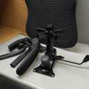 Office Chair Ergonomic Desk Chair - Mesh Comfy Home Desk Office Chairs with Wheels Adjustable Lumbar Support Flip up Armrest Executive Rolling Swivel Teacher Task Computer Chair Black