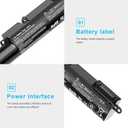 Fancy Buying New A31N1519 Laptop Battery for ASUS X540 X540S X540SA R540SA X540L X540LJ X540LA-SI302 X540LA X540SC X540YA Series Laptop 3ICR19/66