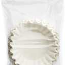 Technivorm 85025 Moccamaster White Paper Filters, Flat Bottom, 100 Count