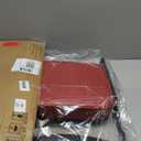 Mini Padded Folding Chairs, Garage Stool, Portable Camping Chair with Cushion, Lightweight Lawn Chair, for Outdoor Sports Events, Patio, Fishing, Hiking, Hunting, Picnic, Beach, Red