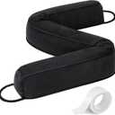 Comfyanno 36 Weighted Under Door Draft Stopper, Fits Front, Bedroom, Interior Door, Easy to Install, Block Cold Air Draft from Bottom Door, 2.2lb, Fits Door Gap up to 3, Black