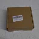 GASRONS 1.25 Inch Curtain Rings with Hooks, 24 Pack Black Metal Drapery Rings with Pins Fits Up to 1 Inch Curtain Rods