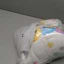 6 Pcs Valentine's Day Shower Curtain Set Valentines Bathroom Decor with Toilet Lid Cover, U-Shaped Mat, Bath Mat, 2 Towels, Candy Heart Valentines Shower Curtains with 12 Hooks for Home Decor