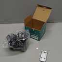 Christmas Tree Lights WarmWhite Christmas Lights Outdoor Indoor 400Led 10 Lines with 8 Lighting Modes, Timer and Remote Control, Fairy Lights for Wedding Home Party 6Ft - 9Ft Xmas Tree Decorations