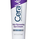 CeraVe Skin Renewing Eye Cream For Wrinkles, Under Eye Cream With Peptides + Caffeine + Niacinamide, For Wrinkles & Crows Feet, Paraben Free & Opthalmologist Tested