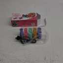 Ymiko Hot Rollers, Instant Heat Compact Hot Rollers for Medium Hair, Professional Electric Heated Roller Curling Roll Hair Tube, Hair Styling Tool, Includes 10 Piece Rollers and 5 Clips, Multicolor