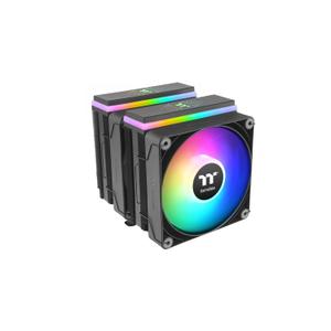 Thermaltake ASTRIA 600 ARGB CPU Cooler, Compatible with Latest Intel LGA 1851/1700 and AMD AM5 CPU, Dual Tower, 265W TDP Cooling Power, CL-P121-CA12SW-A