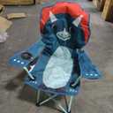 Kids Outdoor Folding Lawn and Camping Chair with Cup Holder and Carrying Bag, Children's Camping Chairs