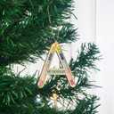 Christmas Letter Ornaments, Letter A Ornaments for Christmas Tree, Decoration Hanging Ornament for Mother Best Friends Sister Wife