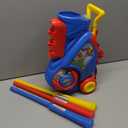 Liberry Toddler Golf Set, Upgraded Kids Golf Cart with Unique Shoulder Strap Design, Indoor Outdoor Sports Toys Gifts for Boys Girls 1 2 3 4 Years Old (Blue)