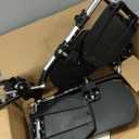 Invacare Wheelchair Elevating Legrest with Padded Calf Support, Footrest with Swing Away Function, Adjustable Length and Aluminum Footplate, Tool-Free Installation, Designed for Invacare Wheelchair